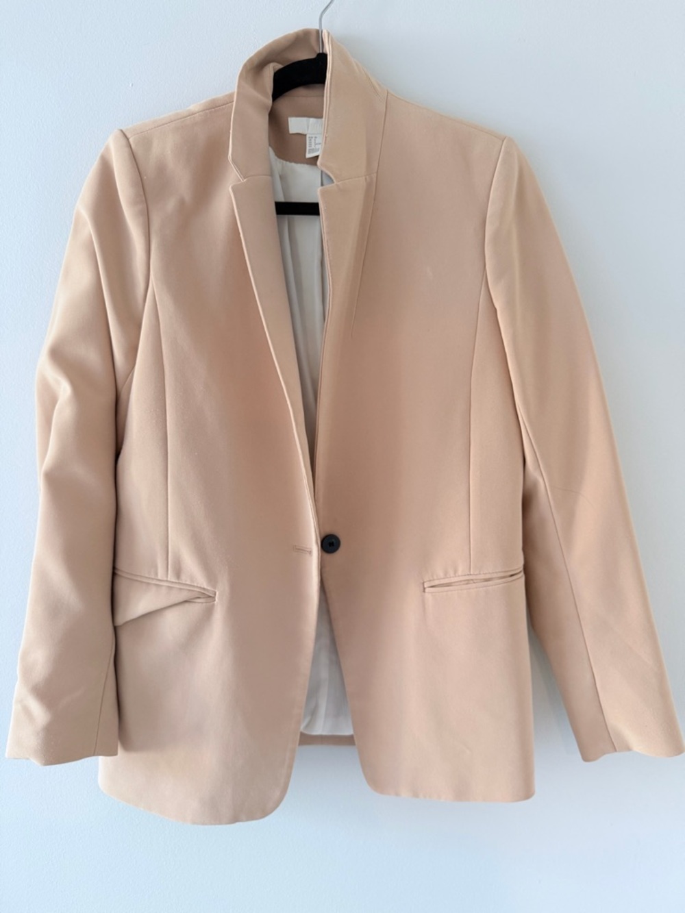 Women's Blazer Jacket in Light Beige